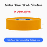 Premium Epoxy Tape Masking Tape - Orange