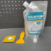 Concrete Crack Repair | 500ml Sealing Glue for Concrete | High-Strength Quick-Drying Crack Sealing Glue for Floor Wood Brick Roof Exterior Wall