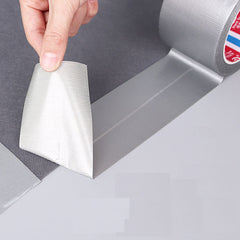 Tape Cloth/Duct Tape 50mm x 20m Silver - Cloth Duct Tape Carpet Floor Waterproof Tapes High Viscosity Adhesive