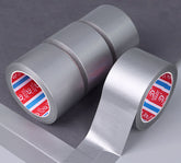 Tape Cloth/Duct Tape 50mm x 20m Silver - Cloth Duct Tape Carpet Floor Waterproof Tapes High Viscosity Adhesive
