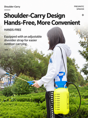 8L Manual Pump Pressure Sprayer with Stable Base