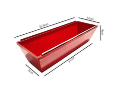 Heavy Duty ABS Plastic Drywall Mud Pan with Stainless Steel Edge