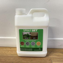 SpraySet Garden Glue Mulch Glue & Gravel Binder, Rock Glue for Landscaping, Pea Gravel & Bark, Strong Stabilizer & Stone Glue Adhesive