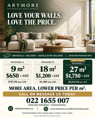Turnkey Wall Panel Packages: materials, delivery and installation included!