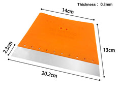 Stainless Steel Wide Blade Scraper – Heavy Duty