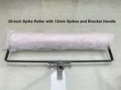 20-Inch Spike Roller with 12mm Spikes and Bracket Handle
