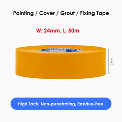 Premium Epoxy Tape Masking Tape - Orange