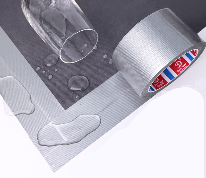 Tape Cloth/Duct Tape 50mm x 20m Silver - Cloth Duct Tape Carpet Floor Waterproof Tapes High Viscosity Adhesive