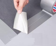 Tape Cloth/Duct Tape 50mm x 20m Silver - Cloth Duct Tape Carpet Floor Waterproof Tapes High Viscosity Adhesive