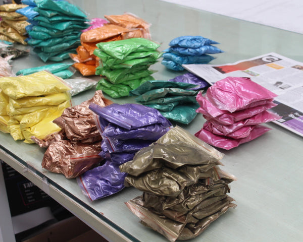Pigments for Metallic floor - 100g each bag