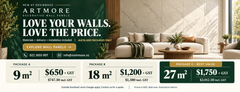 Turnkey Wall Panel Packages: materials, delivery and installation included!