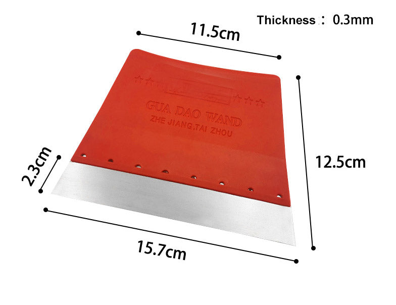Stainless Steel Wide Blade Scraper – Heavy Duty